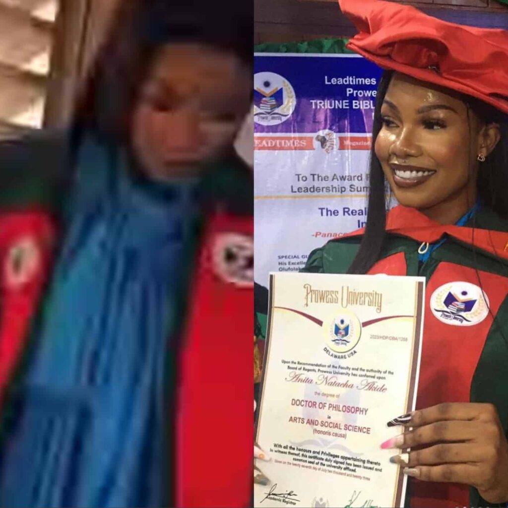 Tacha Bags Honorary Doctorate Degree From American University