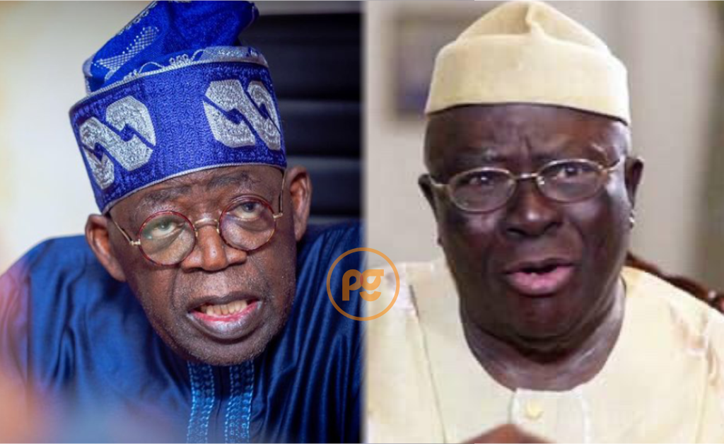 Bola Tinubu and Pa Ayo Adebanjo