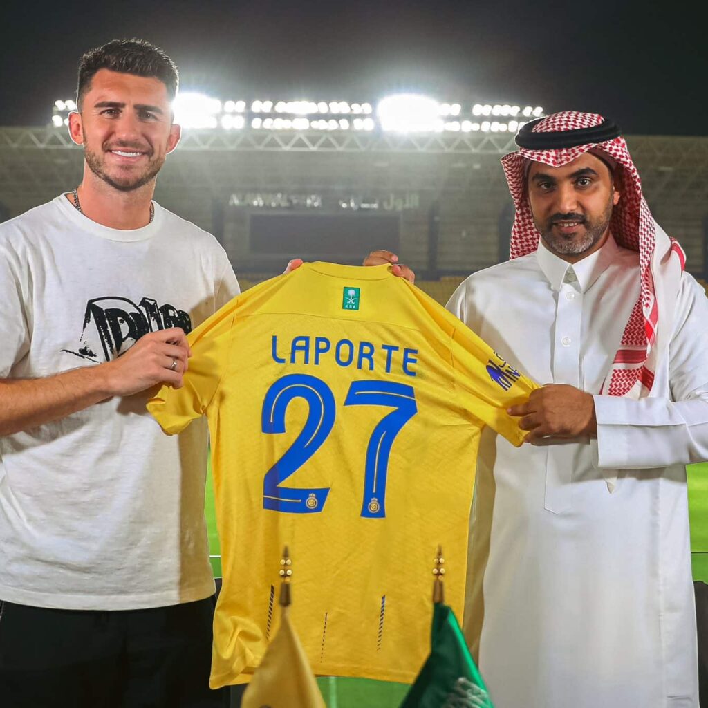 Aymeric Laporte Leaves Man City For Al Nassr