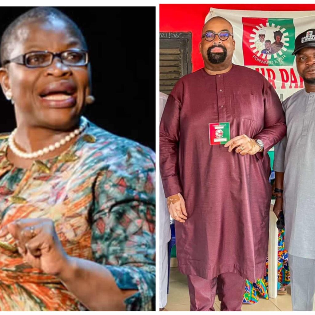 Olumide Akpata and Oby Ezekwesili