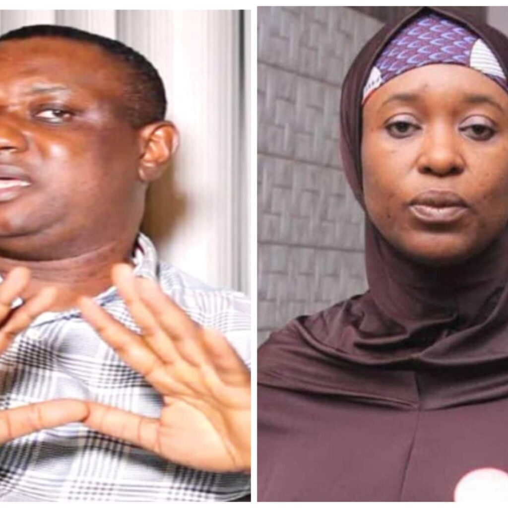 Aisha Yesufu and Keyamo