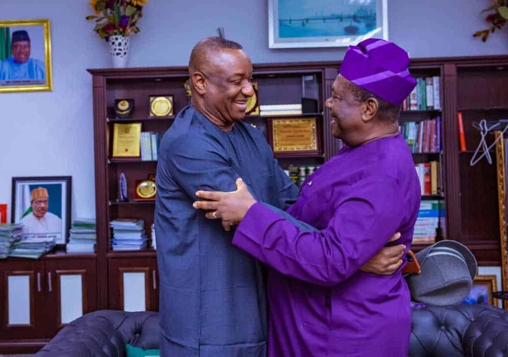 Keyamo Visits Akume After Confirmation As Minister (Photos)