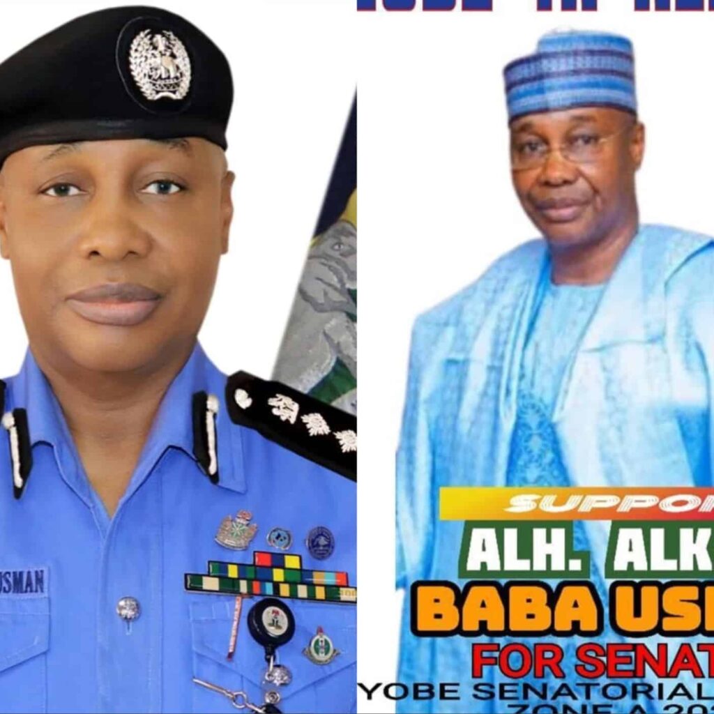 Reactions As Poster Of Former IGP Of Police Contesting For Senatorial Post Emerges