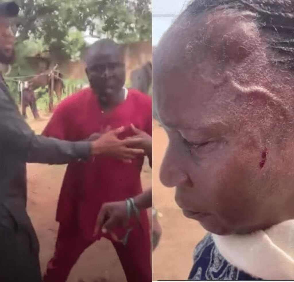 APC Chieftain Allegedly Beats Ondo Commissioner During Palliative Distribution (Video)