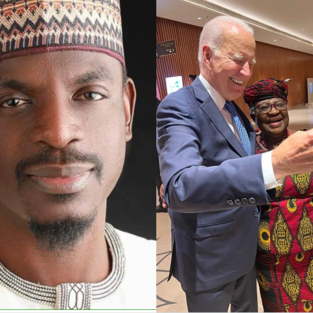 Former Presidential Aide, Ahmad Dragged Over Remark On Photos Of Biden With Okonjo-Iweala At G20 Summit