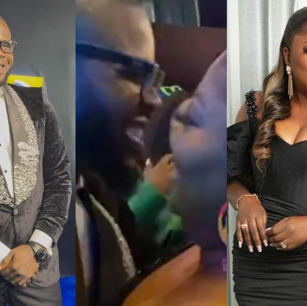 Funke Akindele, ex-husband,JJC Skillz reunite at movie premiere