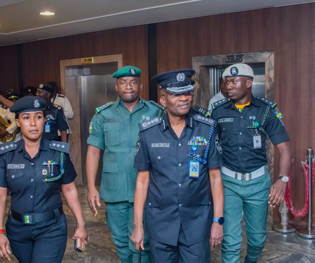 Photos: Kayode Egbetokun Arrives Police Headquarters, Resumes As New IGP