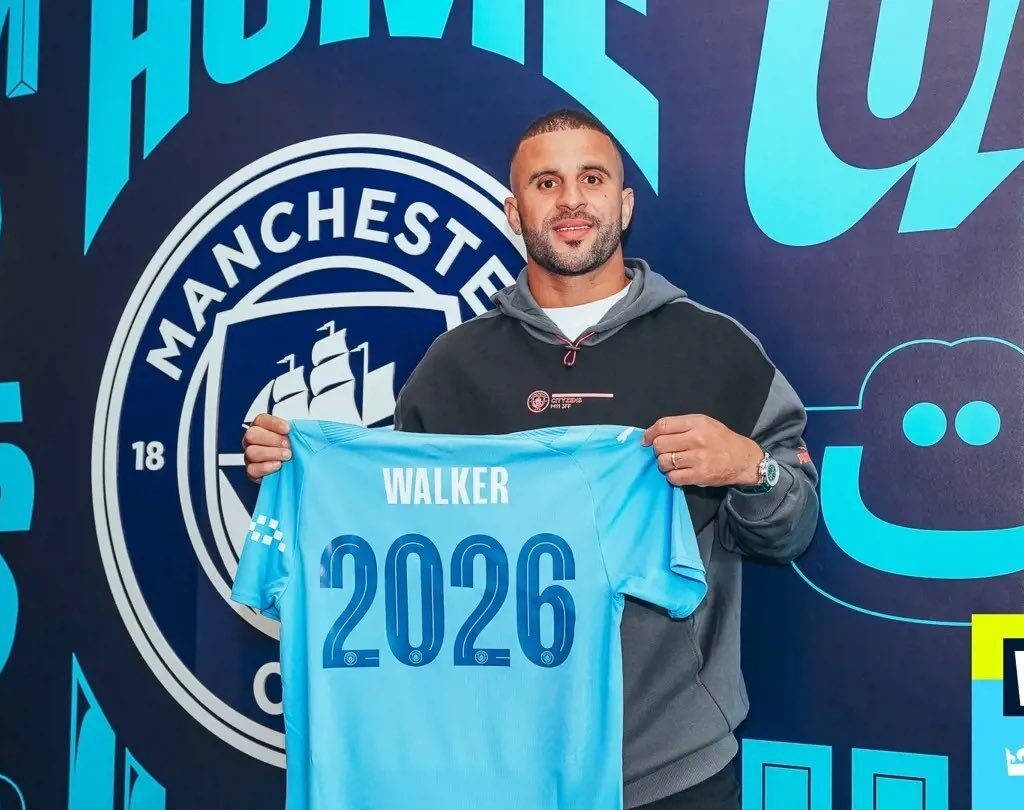 Kyle Walker Finally Extends Contract With Manchester City