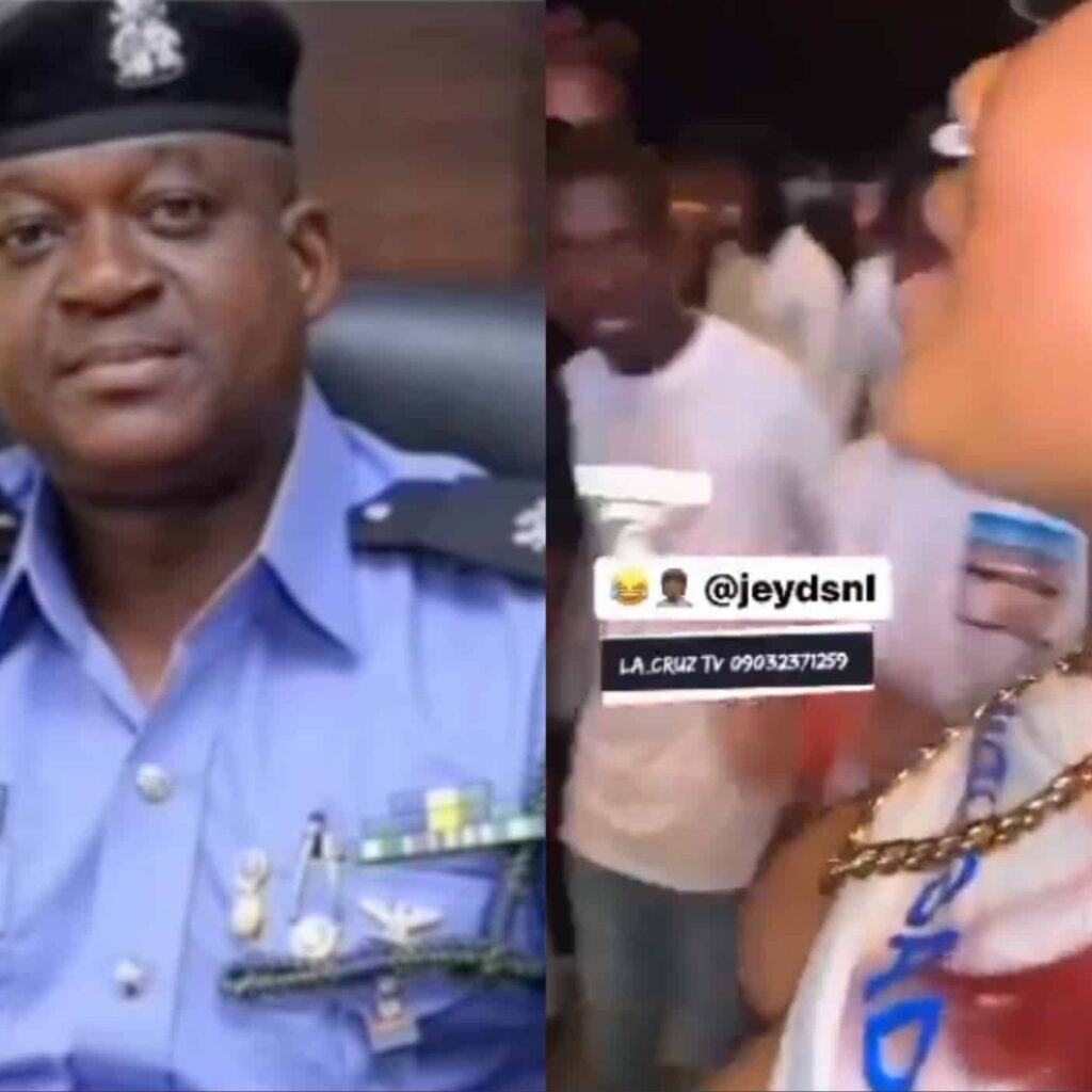 Police Spokesperson Reacts To Video Of Lady Exposing Bra During Mohbad's Candlelight Procession