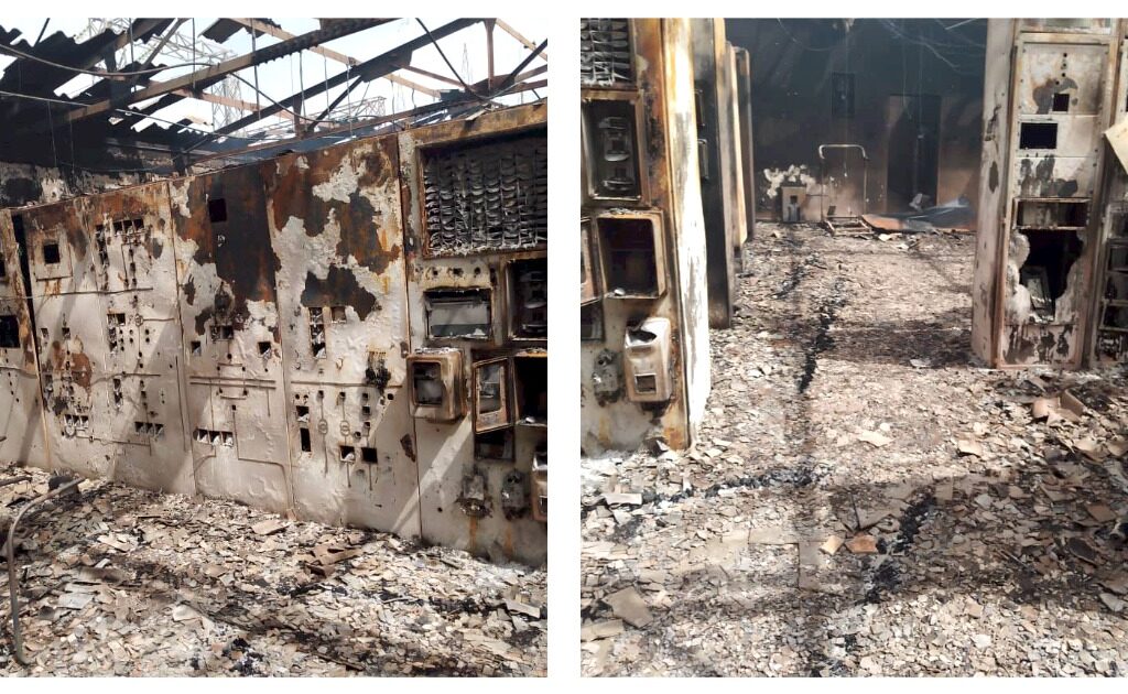 PHOTO NEWS: Inside Of Kebbi Power Transmission Substation That Gutted Fire