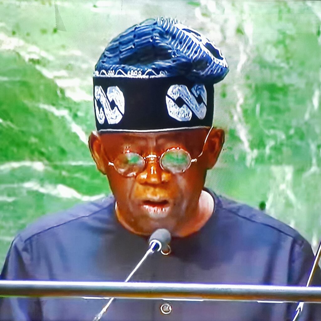 Tinubu Addresses United Nations General Assembly