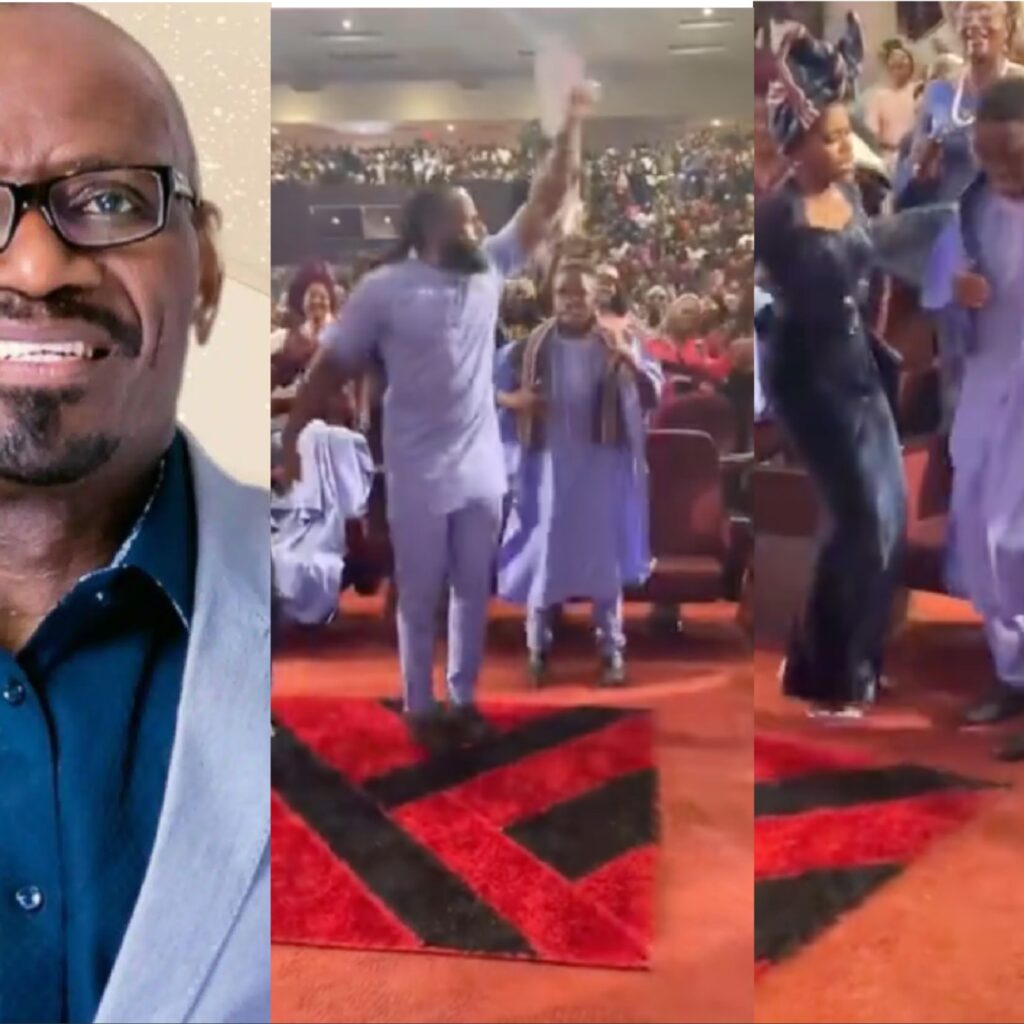 Watch Heartwarming Video Of Odukoya's Children Giving Dance Offering After Father's Final Burial