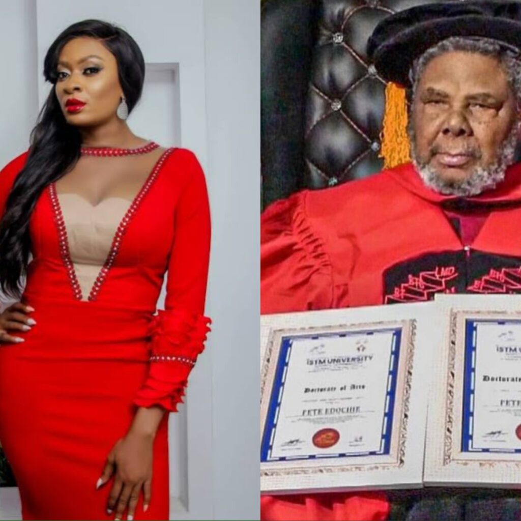 Yul Edochie's Estranged Wife Reacts To Father-In-Law's Latest Achievement