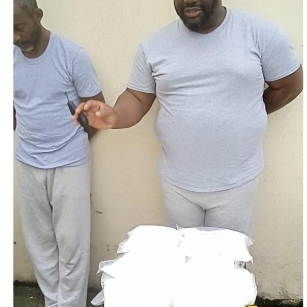 NDLEA detains two wanted drug barons, arrests others for ingesting 175 wraps of heroin