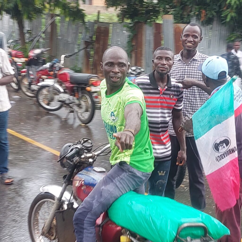 Nasarawa: Residents defy heavy rainfall to celebrate in Lafia as court sacks Sule, declares Ombugadu winner