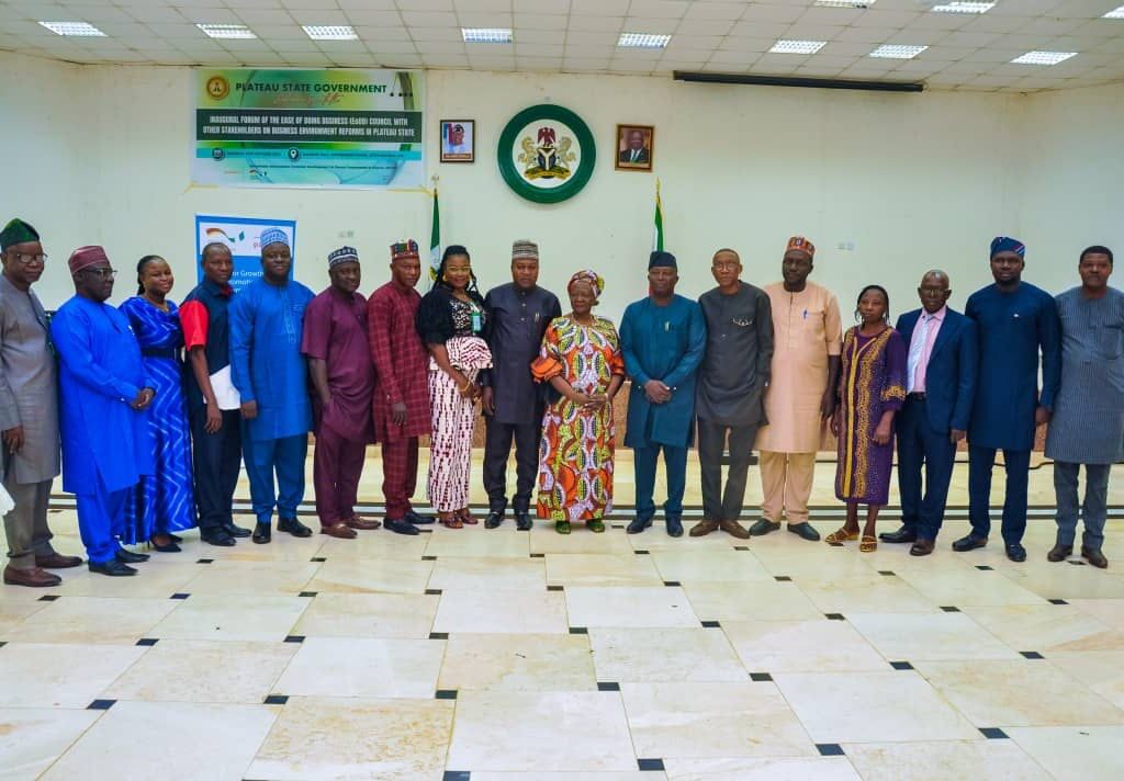 Plateau govt sets up council on ease of doing business
