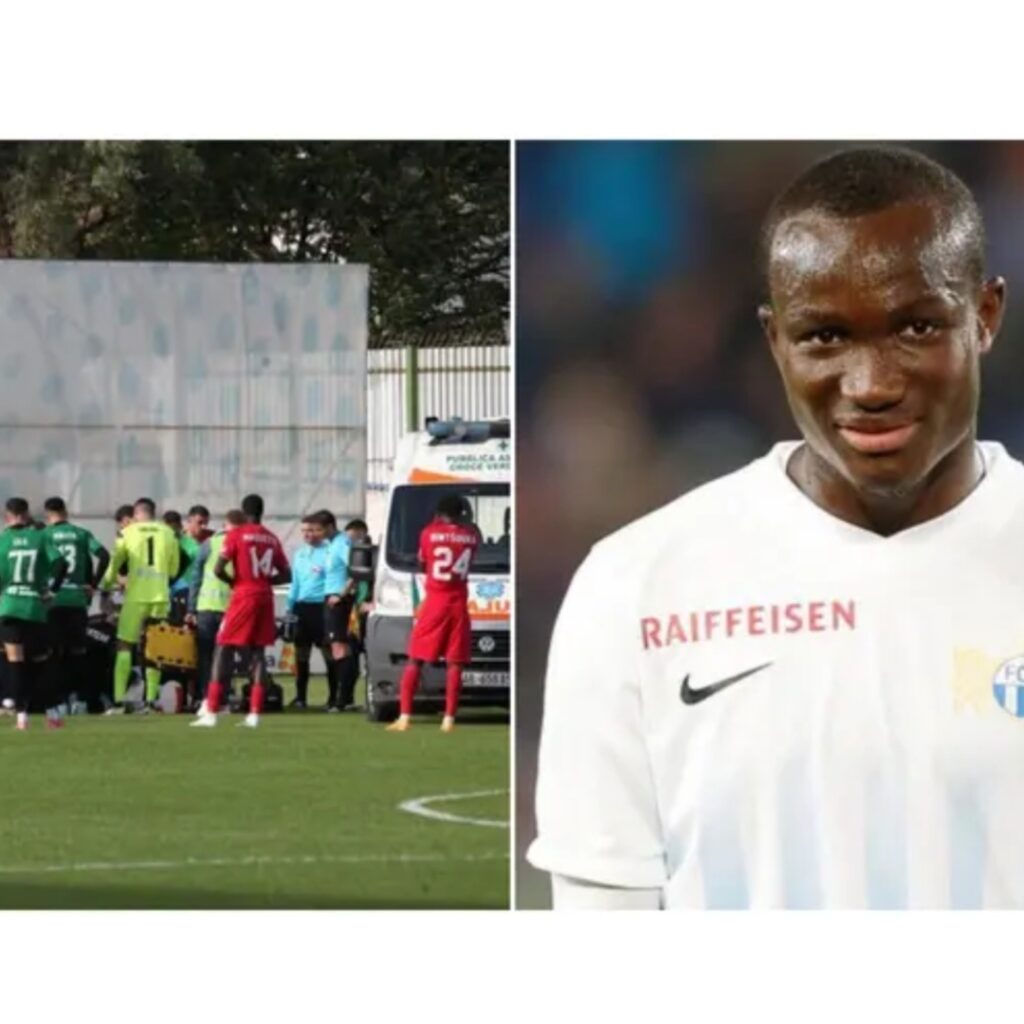 28-year-old footballer, Raphael Dwamena collapses, dies