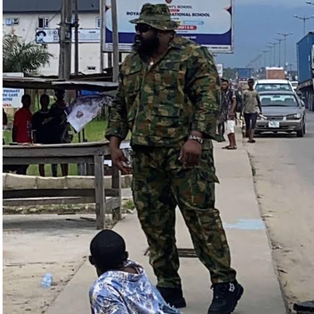 Alleged soldier threatens to punish skit maker over military camouflage