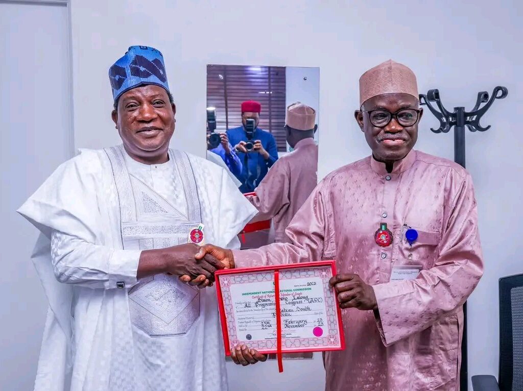 BREAKING: Simon Lalong set to resign as Tinubu's minister