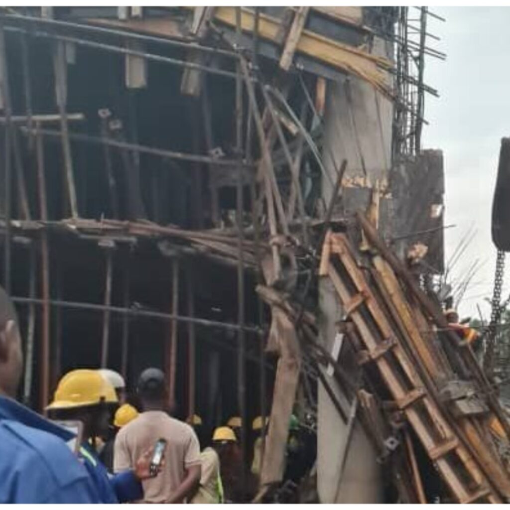 Construction worker rescued as building collapses in Abuja