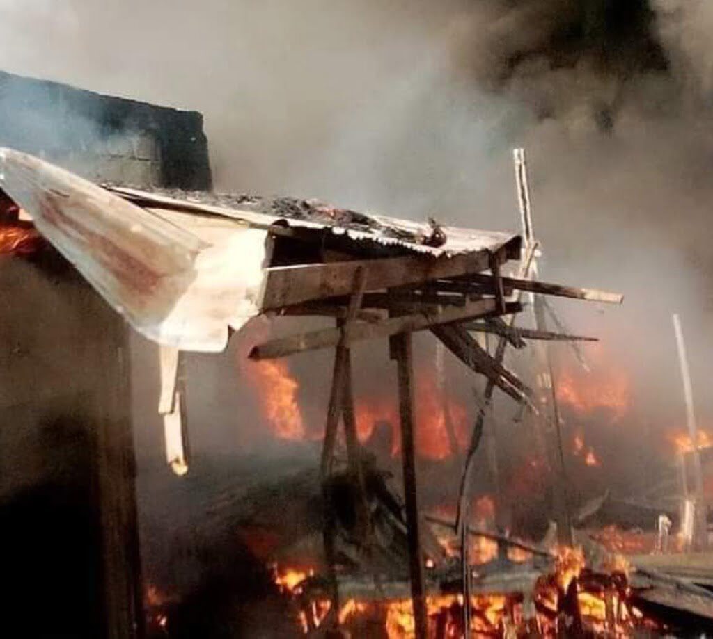 Goods worth N25bn saved in Oja -Tuntun main market fire in Ilorin