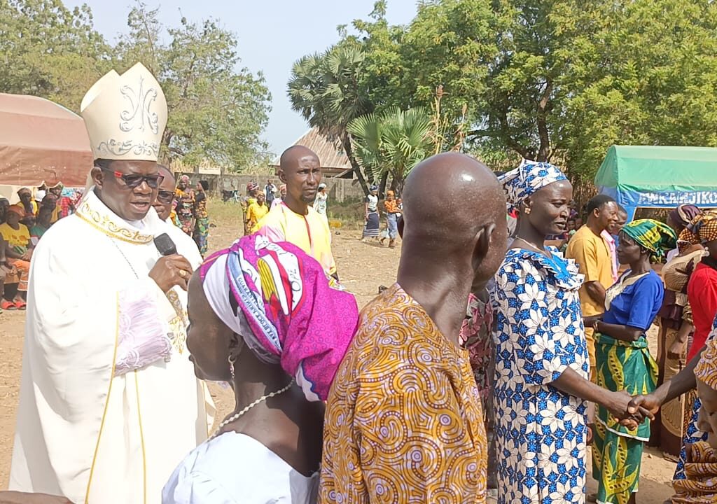 Mass wedding: Catholic bishop joins 30 couples in holy matrimony in Niger