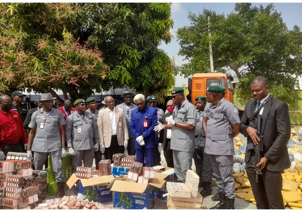 Nigeria Customs hands over seized of illicit drugs to NDLEA