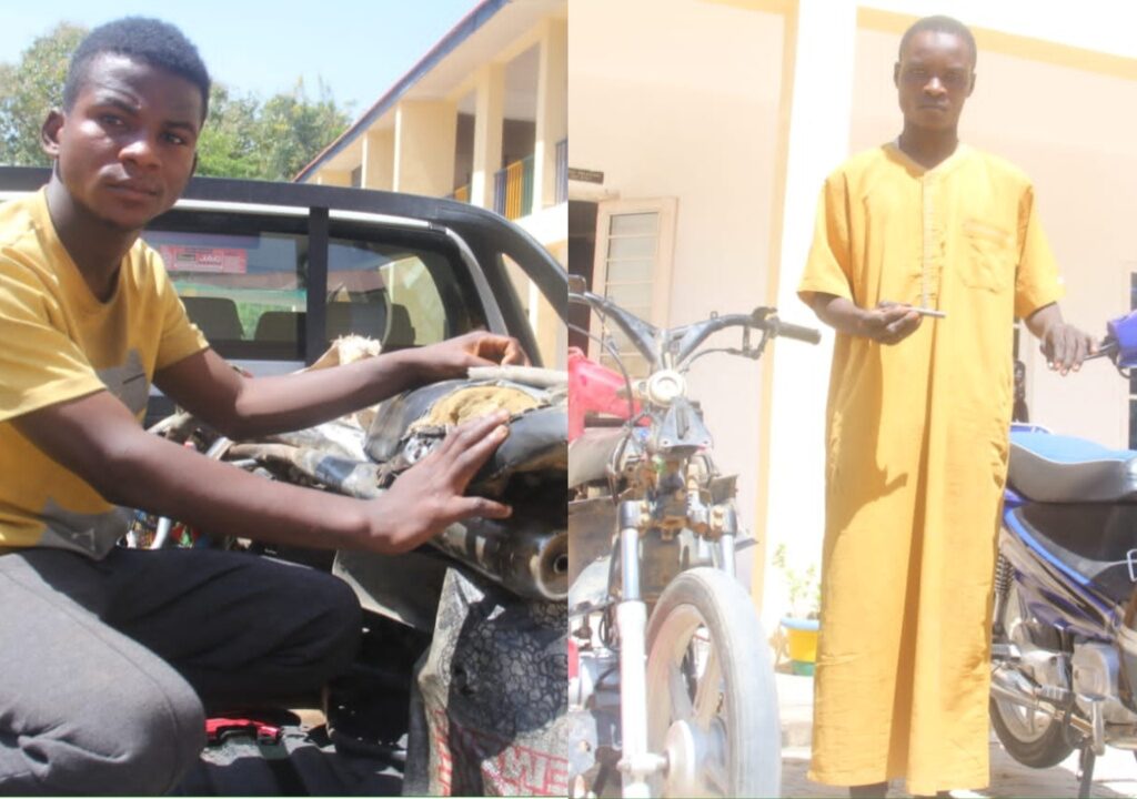 Police arrest motorcycle theft specialist, receiver in Bauchi