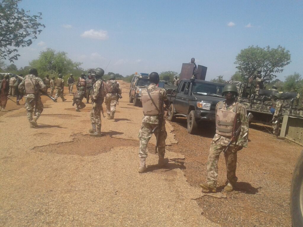 Troops after terrorists that ambushed Yobe governor’s convoy — DHQ