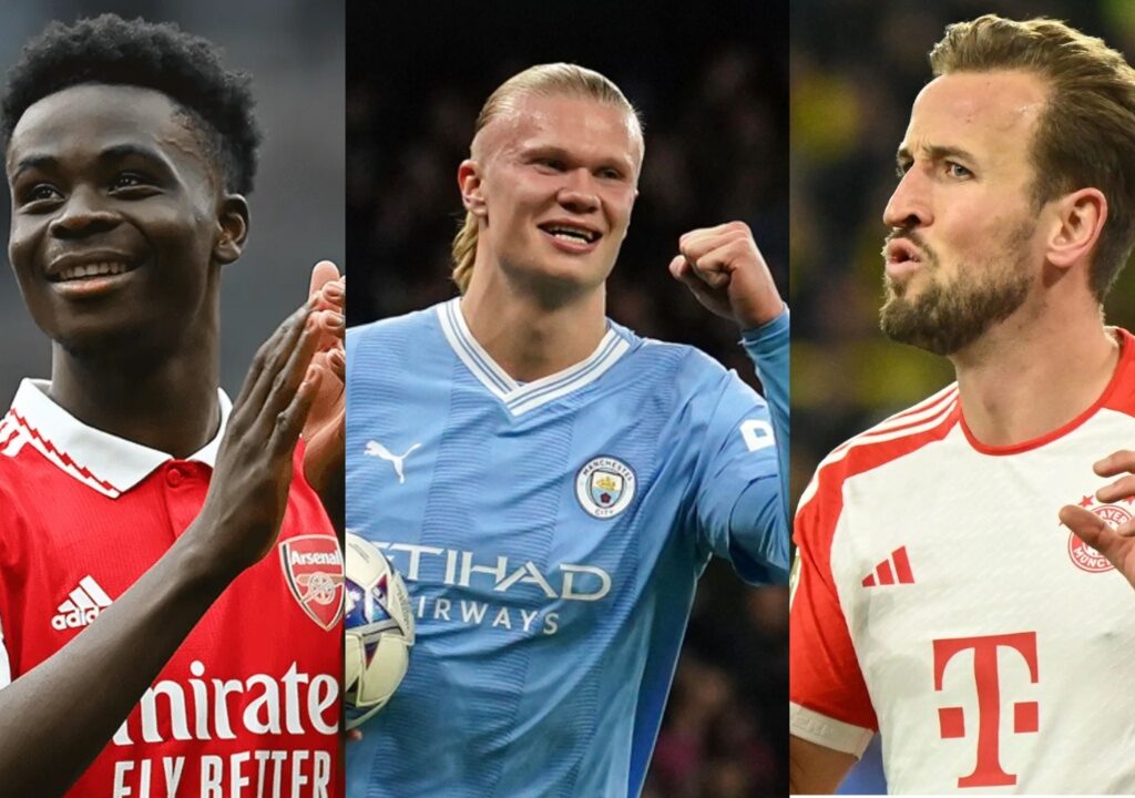 UEFA names Haaland, Kane, Saka, others in Champions League team [Full list]