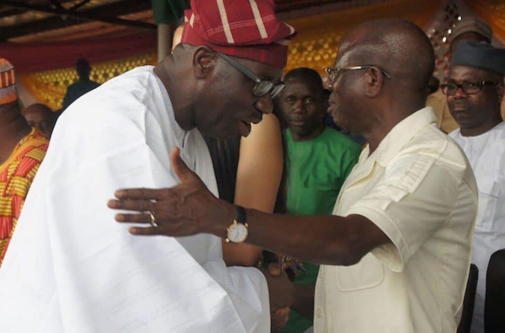 'You're my friend despite our differences' - Oshiomhole tells Obaseki