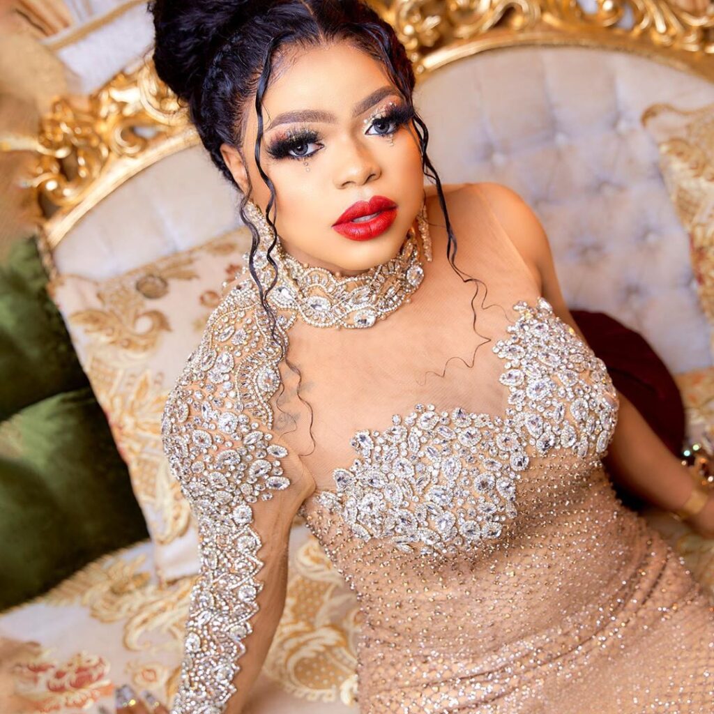 Youths stage protest against Bobrisky's presence in Benin