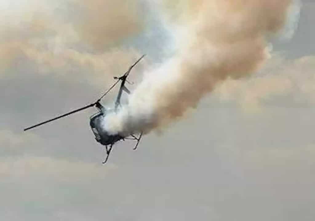 BREAKING: NAF helicopter crashes in Port Harcourt