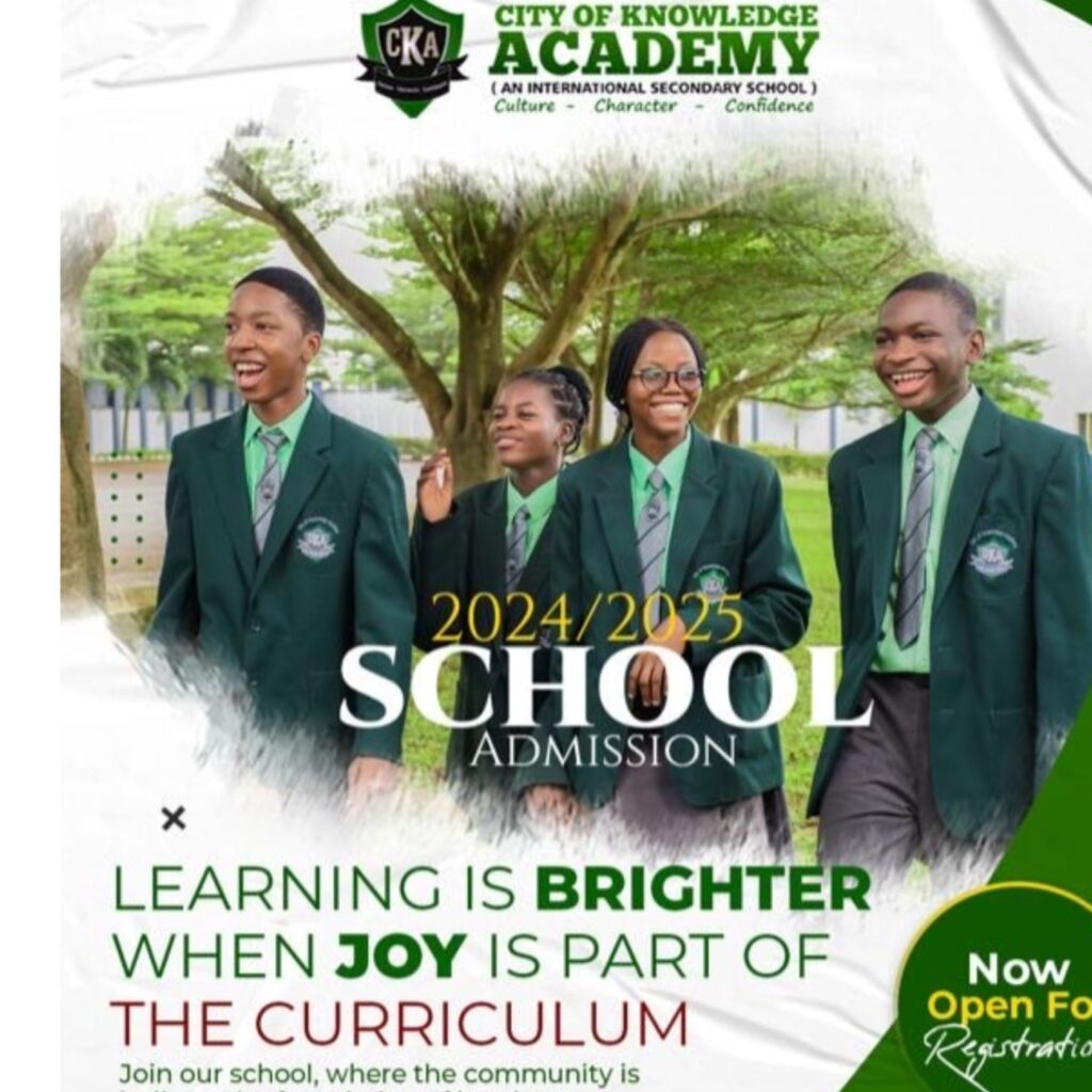 City of Knowledge Academy Ijebu-Ode opens admissions for 2024-2025 session