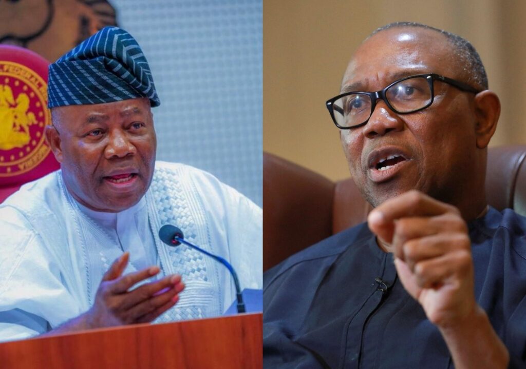 Everything about you uncommon - Peter Obi hits back at Akpabio