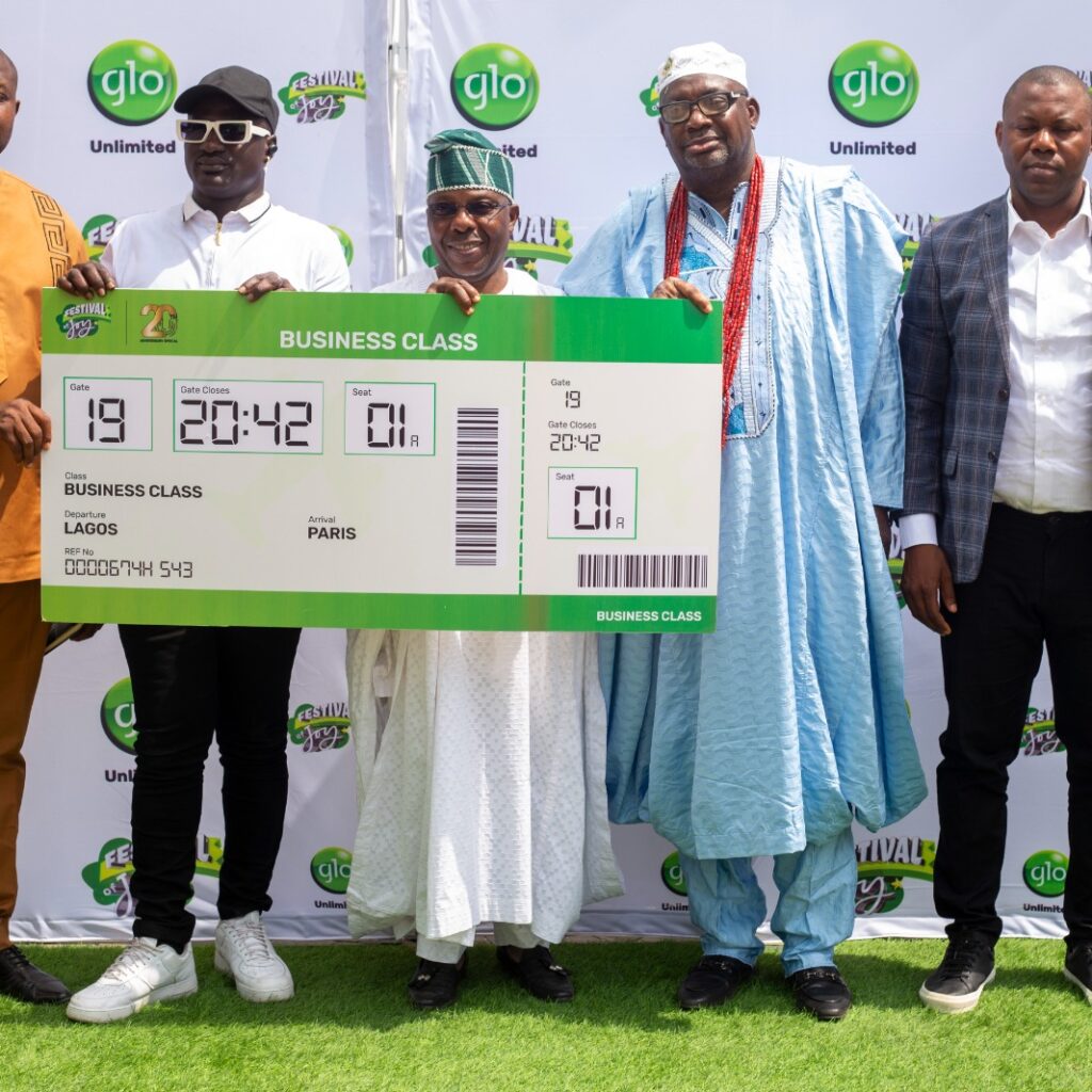 Glo spreads joy with business class return tickets to Europe