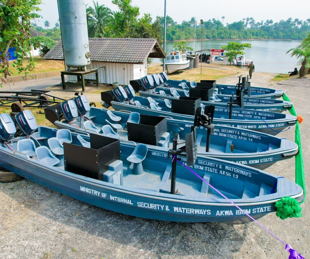 Gov Eno procures 14 gunboats to tackle sea piracy in Akwa Ibom