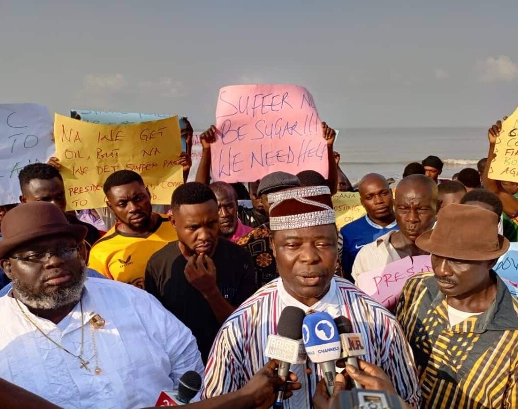 Indigenes of Sangana Kingdom protest against alleged neglect by FG, oil companies