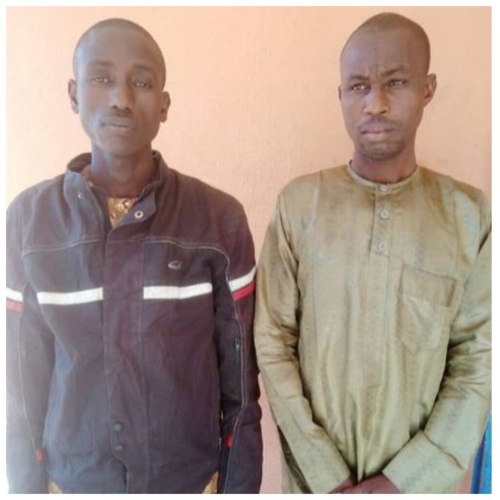 Two suspects nabbed in Jigawa for harbouring notorious kidnapper