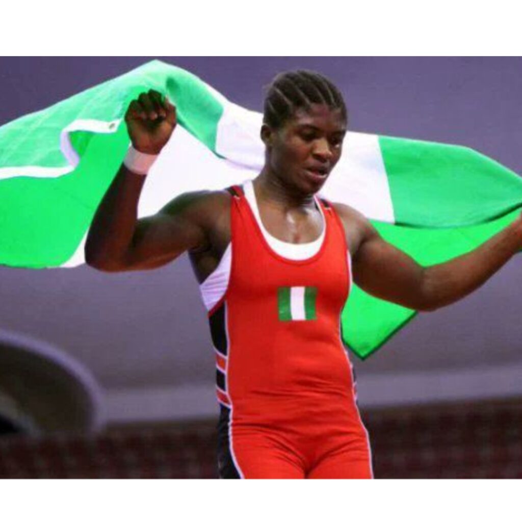 World Military Wrestling: Female Nigerian Army personnel wins Gold Medal [VIDEO]