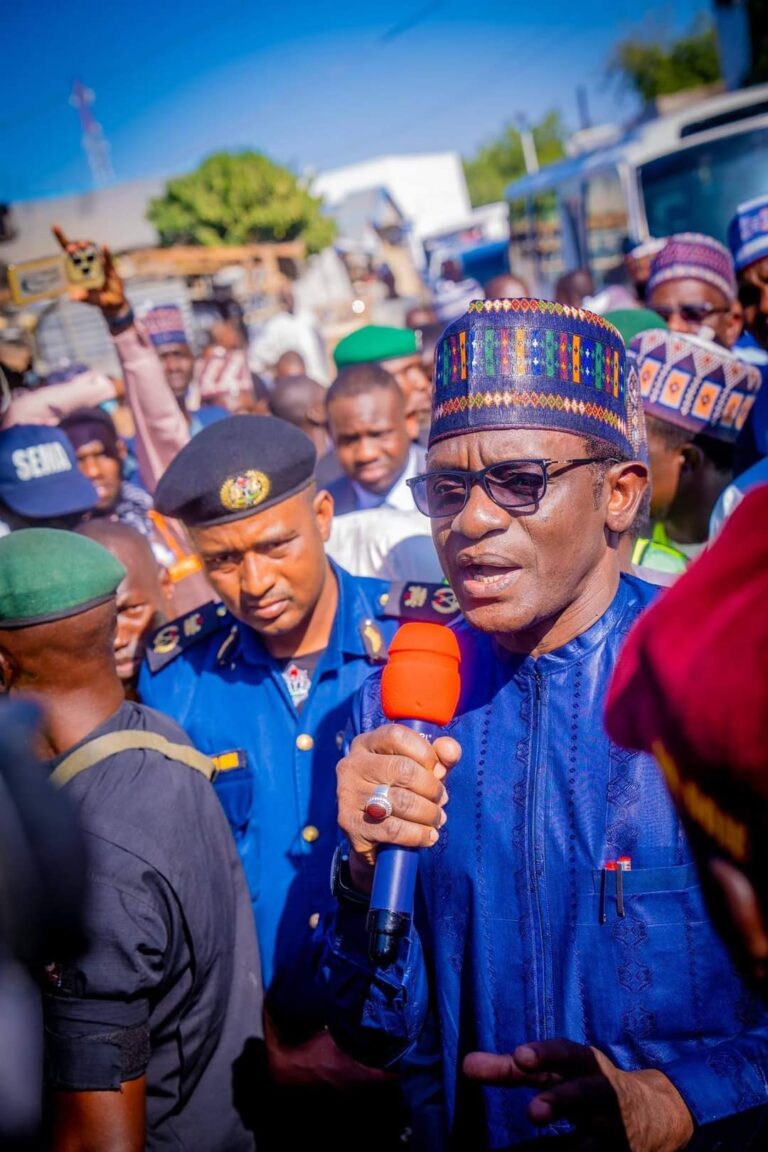 Buni reacts to Damaturu fire incident, cautions against recklessness