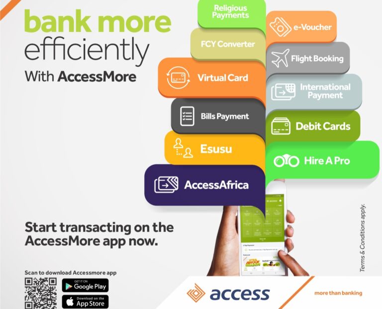 Go beyond banking, do everything and more with AccessMore app