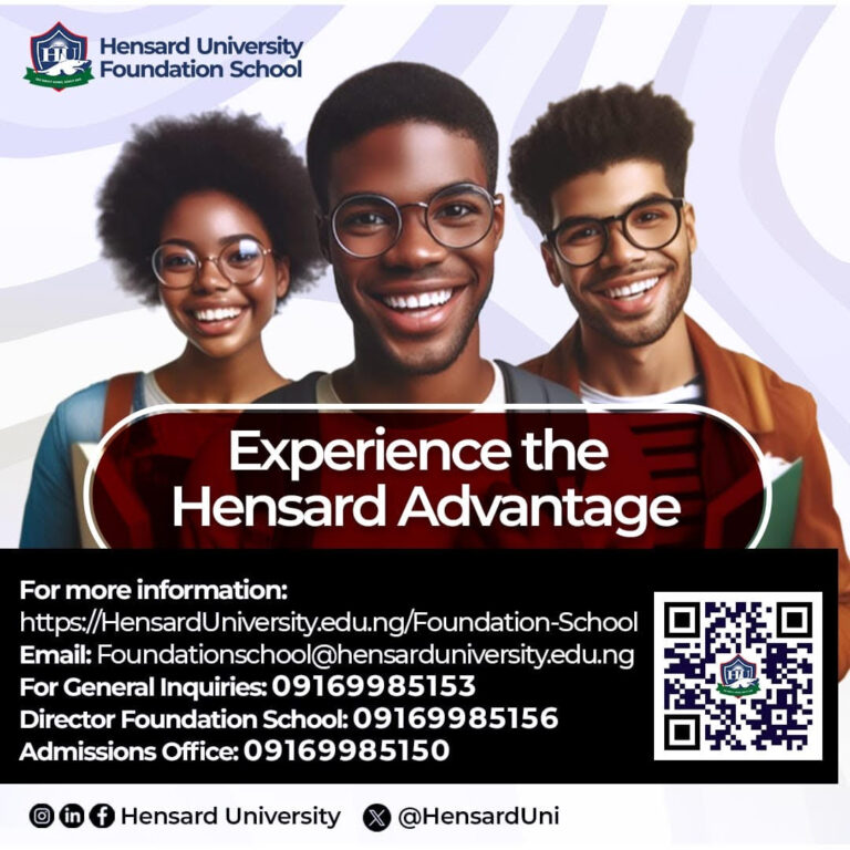 Hensard University: Henry Seriake Dickson Foundation rolls out agricultural entrepreneurship scholarships