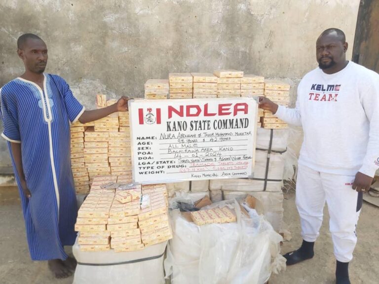 NDLEA intercepts 1,274 parcels of cocaine, Colorado in Lagos, 5.6m opioid pills in Kano