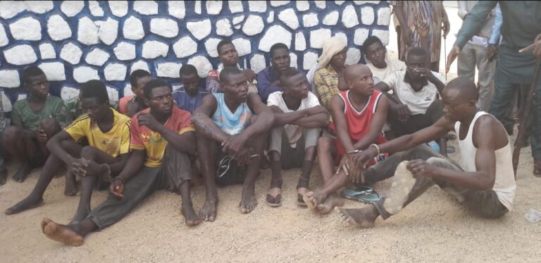 Police arrest kidnap kingpin, parade other suspects in Taraba