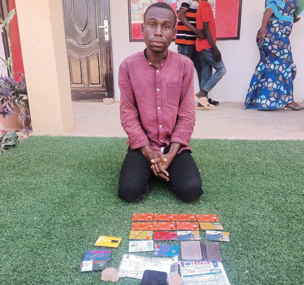 Police arrest man with 13 stolen ATM cards in Adamawa