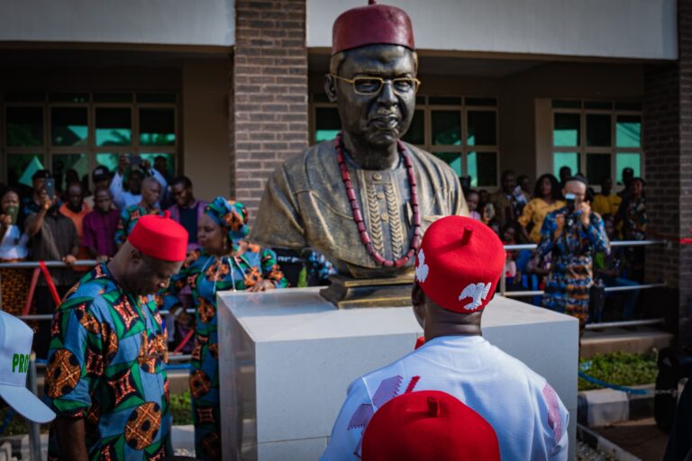 Soludo calls for collaboration to tackle erosion in Anambra community