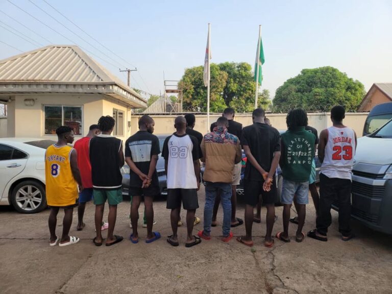 14 suspected fraudsters arrested in Benue 'Yahoo Academy'