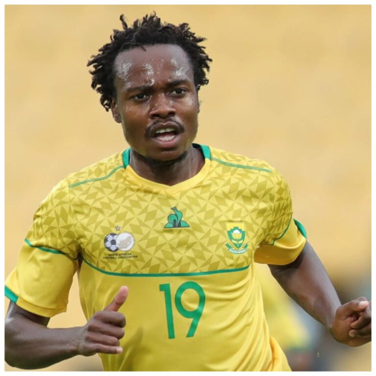 AFCON: South Africa's Percy Tau congratulates Nigeria ahead of Ivory Coast clash