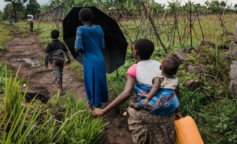 About 78,000 children displaced as fighting escalates in Congo DR